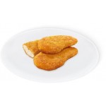 Стейк из мяса цыпленка в панировке