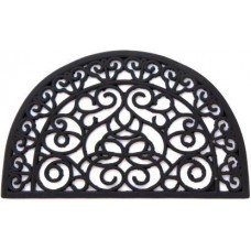 Коврик полукруглый с резиновым узором 50*80см в магазинах Магнит