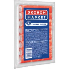 Крабовые палочки Эконом маркет 100г в магазинах Магнит