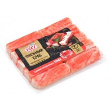 Крабовые палочки Vici с мясом натурального краба охлажденные 250г в магазинах Магнит