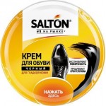 Крем для обуви Salton для гладкой кожи черный 50мл