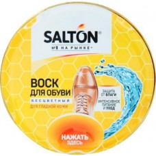 Воск для обуви Salton бесцветный для гладкой кожи 75мл в магазинах Магнит