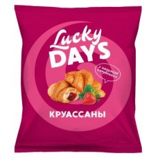 Круассаны Lucky Days мини клубника 200г в магазинах Магнит