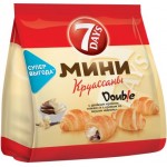 Мини-круассаны 7 Days Double Какао-Ваниль 300г