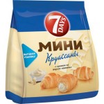 Мини-круассаны 7 Days с кремом Ваниль 105г