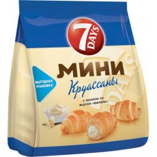 Мини-круассаны 7 Days с кремом Ваниль 105г в магазинах Магнит