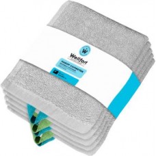 Набор махровых салфеток 30х30см 5шт в ассортименте в магазинах Магнит