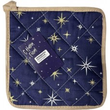 Прихватка классическая голубая 20*20см в магазинах Магнит