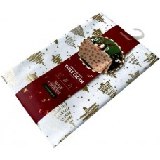 Скатерть прямоугольная новогодняя 150*180см в магазинах Магнит