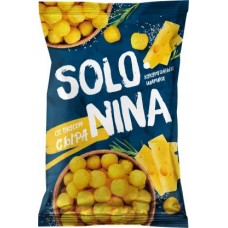 Кукурузные шарики Solonina со вкусом сыра 140г в магазинах Магнит