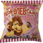 Палочки Кукурузные Королевские в сахарной пудре с подарками для маленьких девочек 70г