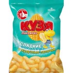 Палочки кукурузные Кузя Лакомкин сладкие 140г