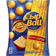Шарики кукурузные СырBall со вкусом сыра 140г в магазинах Магнит