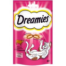 Лакомство для кошек Dreamies Говядина 60г в магазинах Магнит