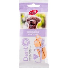 Лакомство для щенков Biff Dent мелких и средних пород с йогуртом 40г в магазинах Магнит