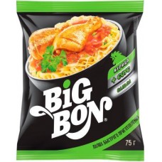 Лапша Big Bon Курица с соусом сальса 75г в магазинах Магнит
