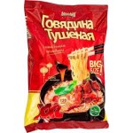 Лапша быстрого приготовления Алькони говядина тушеная 120г