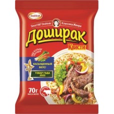 Лапша Доширак Квисти со вкусом говядины 70г в магазинах Магнит