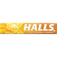 Леденцы Halls со вкусом меда и лимона 25г в магазинах Магнит
