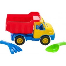 Машина Дело Каролина с песочным набором пластиковая 23см в ассортименте в магазинах Магнит