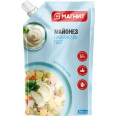 МАГНИТ Майонез Провансаль классический 67% 380 мл д/п в магазинах Магнит
