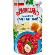 Майонез Махеевъ Сметанный 50.5% 380мл в магазинах Магнит