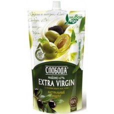 Майонез Слобода оливковый с маслом Extra virgin 67% 400мл в магазинах Магнит