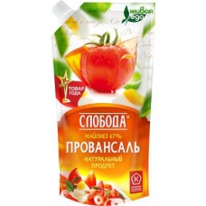 Майонез Слобода Провансаль 67% 230мл в магазинах Магнит