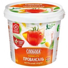 Майонез Слобода Провансаль 67% 900мл в магазинах Магнит