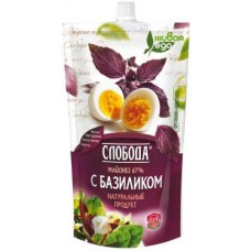 Майонез Слобода Провансаль с базиликом 67% 400мл в магазинах Магнит