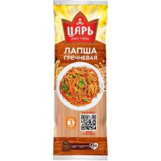 Лапша Царь гречневая 400г в магазинах Магнит