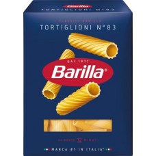 Макароны Barilla Tortiglioni трубочки высший сорт 450г в магазинах Магнит