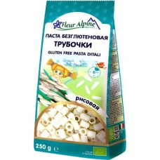 Макароны Fleur Alpine без глютена Трубочки рисовые 250г в магазинах Магнит