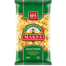 Макароны Makfa Бантики 400г в магазинах Магнит