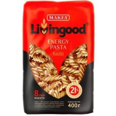 Макароны Makfa Livingood Energy Pasta Fusilli высокобелковые 400г в магазинах Магнит