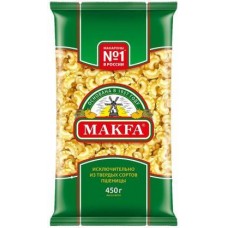Макароны Makfa Петушиные гребешки 450г в магазинах Магнит