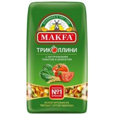 Макароны Макфа Триколлини Свитки 450г в магазинах Магнит