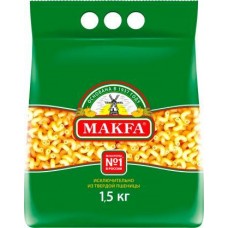 Макароны Makfa Витки 1.5кг в магазинах Магнит