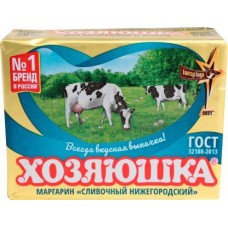 Маргарин Хозяюшка Сливочный Нижегородский 60% 200г в магазинах Магнит