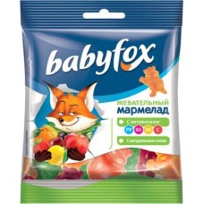 Мармелад Baby Fox Жевательный бегемоты 30г в магазинах Магнит