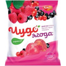 Мармелад Чудо-Ягода Малина брусника черная смородина 250г в магазинах Магнит