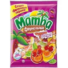Мармелад Mamba Жевательный фрукты и йогурт 140г в магазинах Магнит