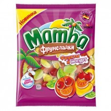 Мармелад Mamba жевательный Фрукты и йогурт фрумеладки 72г в магазинах Магнит