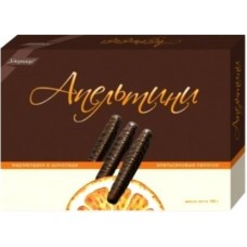 Мармеладки Ударница Апельтини в шоколаде 160г в магазинах Магнит