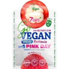 Маска для лица 7 Days Go vegan Friday тканевая 25г в магазинах Магнит