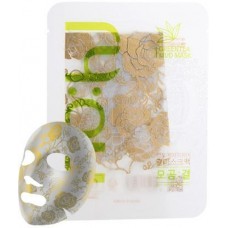 Маска для лица Nohj Mud тканевая зеленый чай 25г в магазинах Магнит