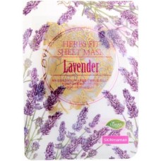 Маска Skinmaman для лица тканевая с экстрактом лаванды 25г в магазинах Магнит
