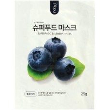 Маска тканевая для лица NOHJ Superfood с экстрактом черники 25г в магазинах Магнит