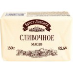Масло сладко-сливочное Брест-Литовск 82.5% 180г