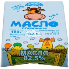Масло сливочное Балтком 82.5% 180 г в магазинах Магнит